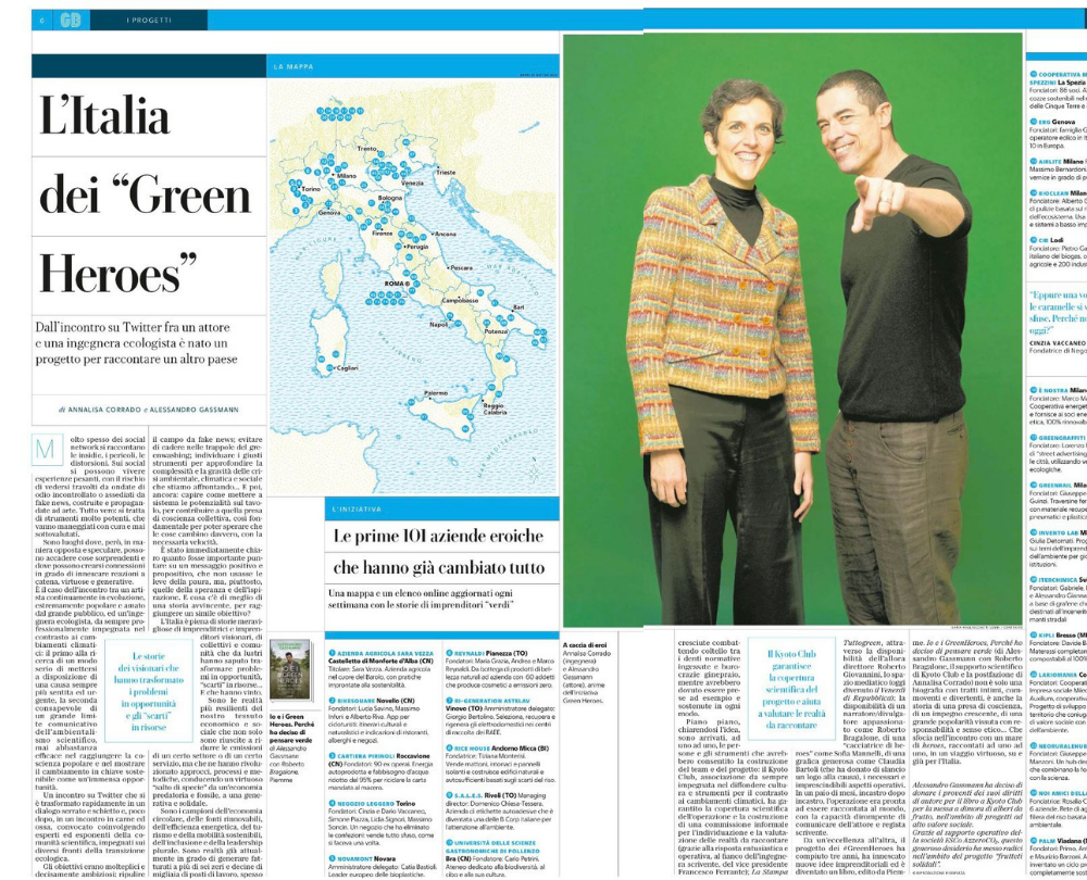 L'ITALIA DEI GREEN HEROES