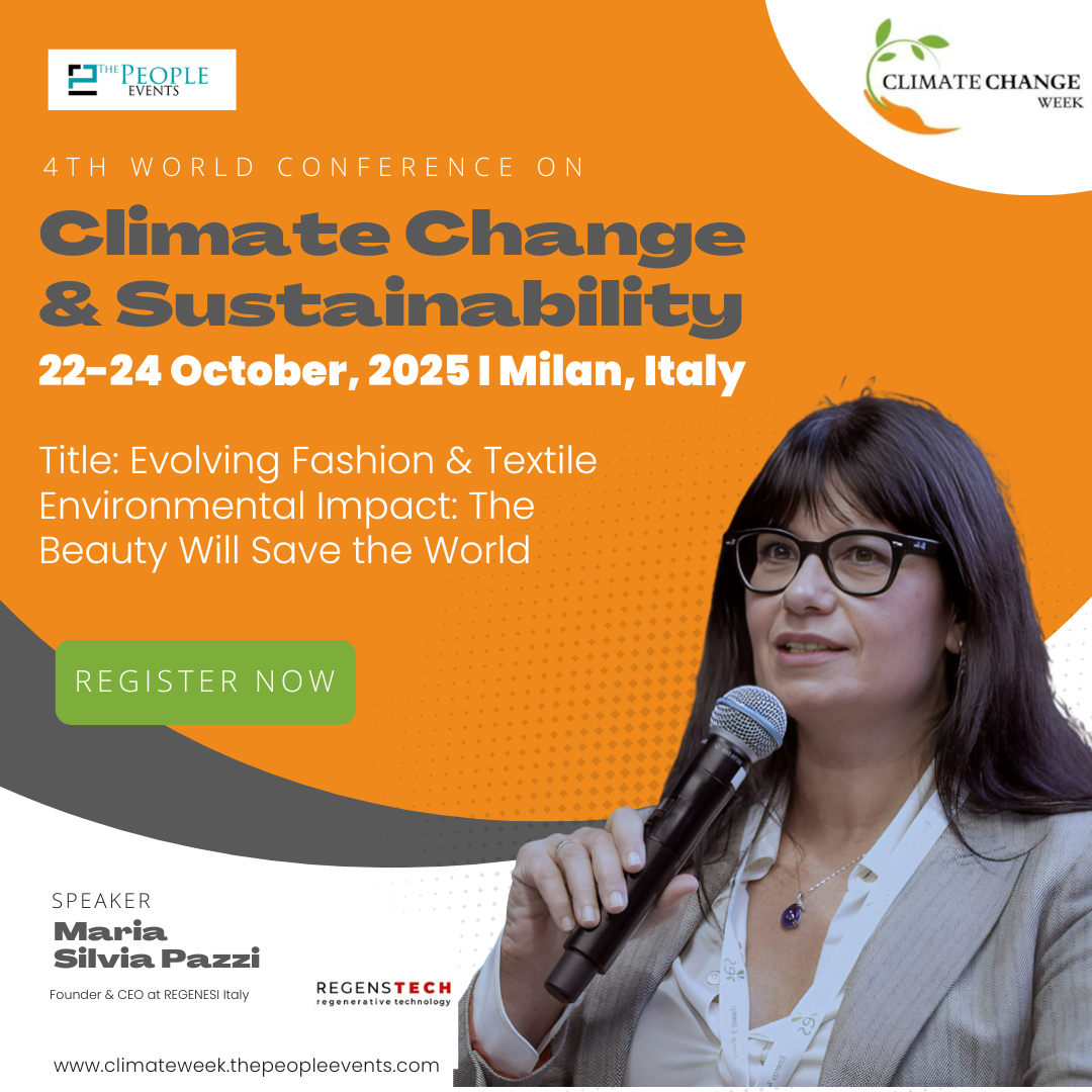 REGENESI AL “4TH WORLD CONFERENCE CLIMATE CHANGE & SUSTAINABILITY 2025: QUANDO LA BELLEZZA DIVENTA AZIONE E ISPIRAZIONE