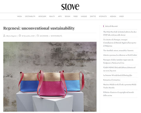 STOVE MAGAZINE - REGENESI: sostenibilità non convenzionale
