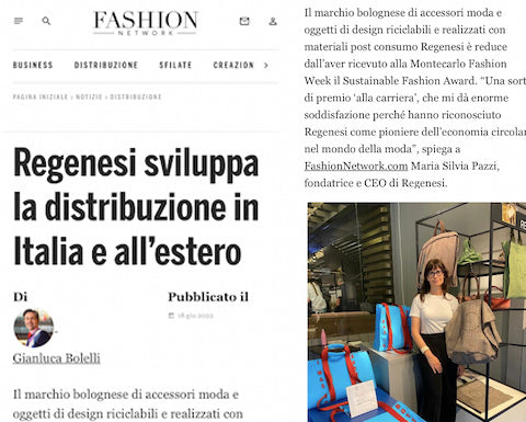 REGENESI SVILUPPA LA DISTRIBUZIONE IN ITALIA E ALL'ESTERO