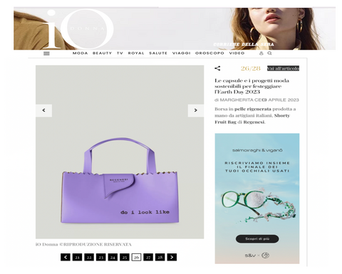 IODONNA.IT - LE CAPSULE E I PROGETTI MODA SOSTENIBILI PER FESTEGGIARE L'EARTH DAY 2023
