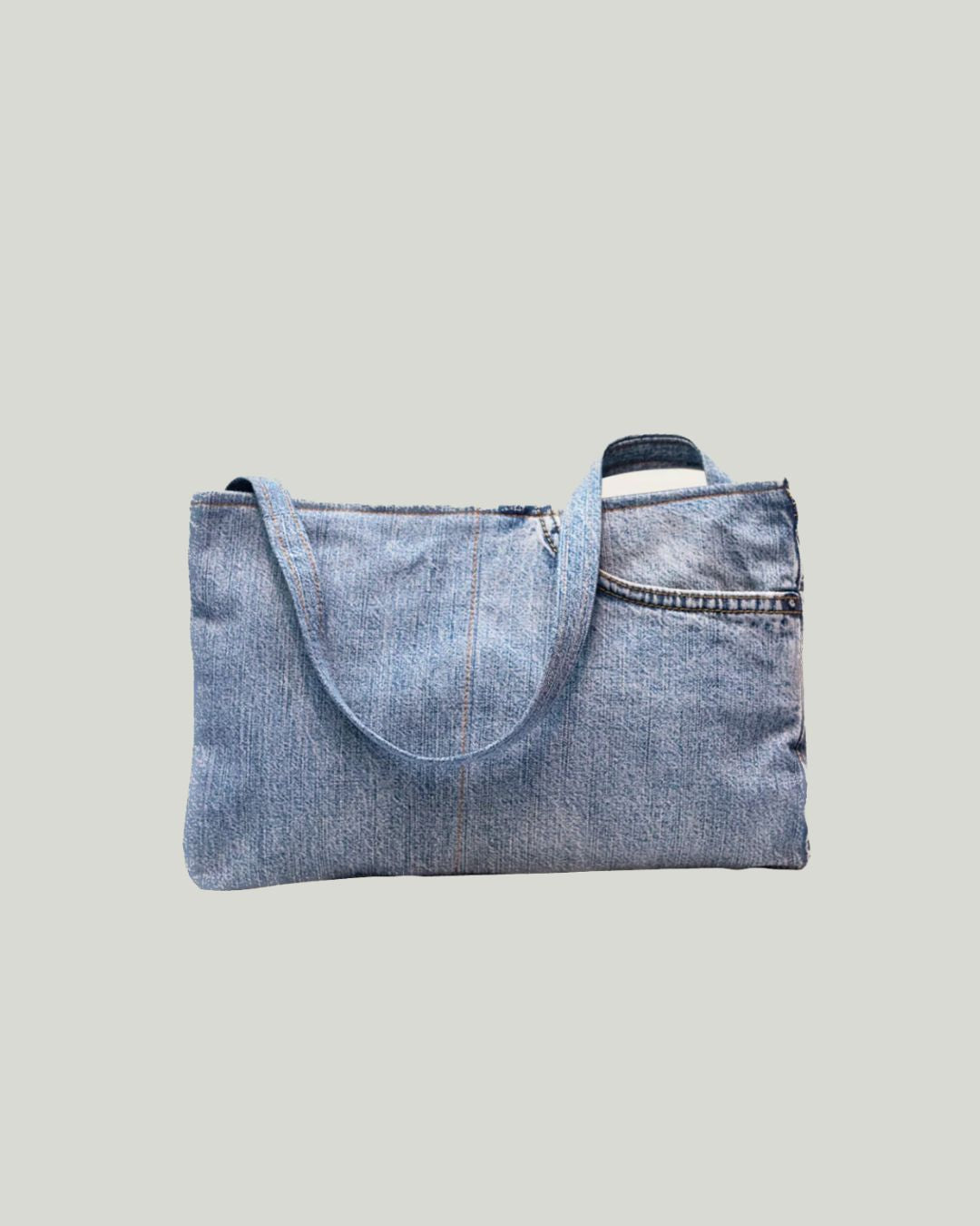REGENERATE YOUR JEANS DENIM BORSA A SPALLA MINI