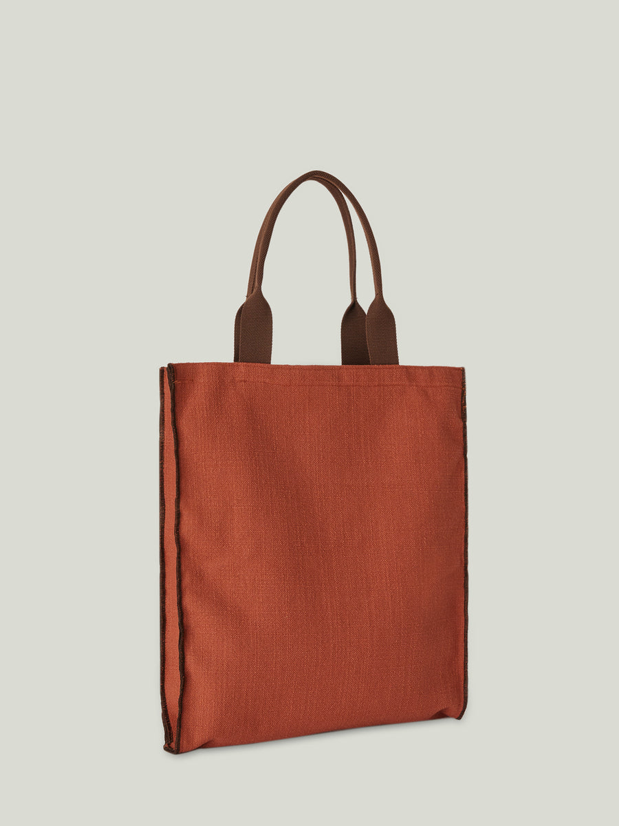 SHOPPER MIDI TERRACOTTA