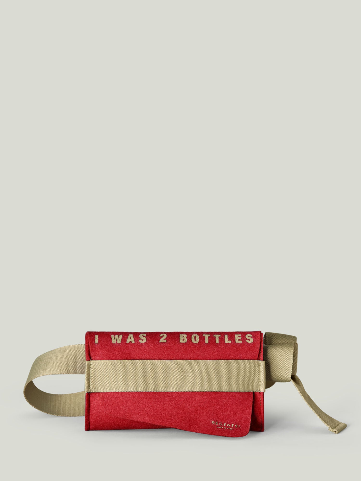 RE-BON BORSA A TRACOLLA BURGUNDY