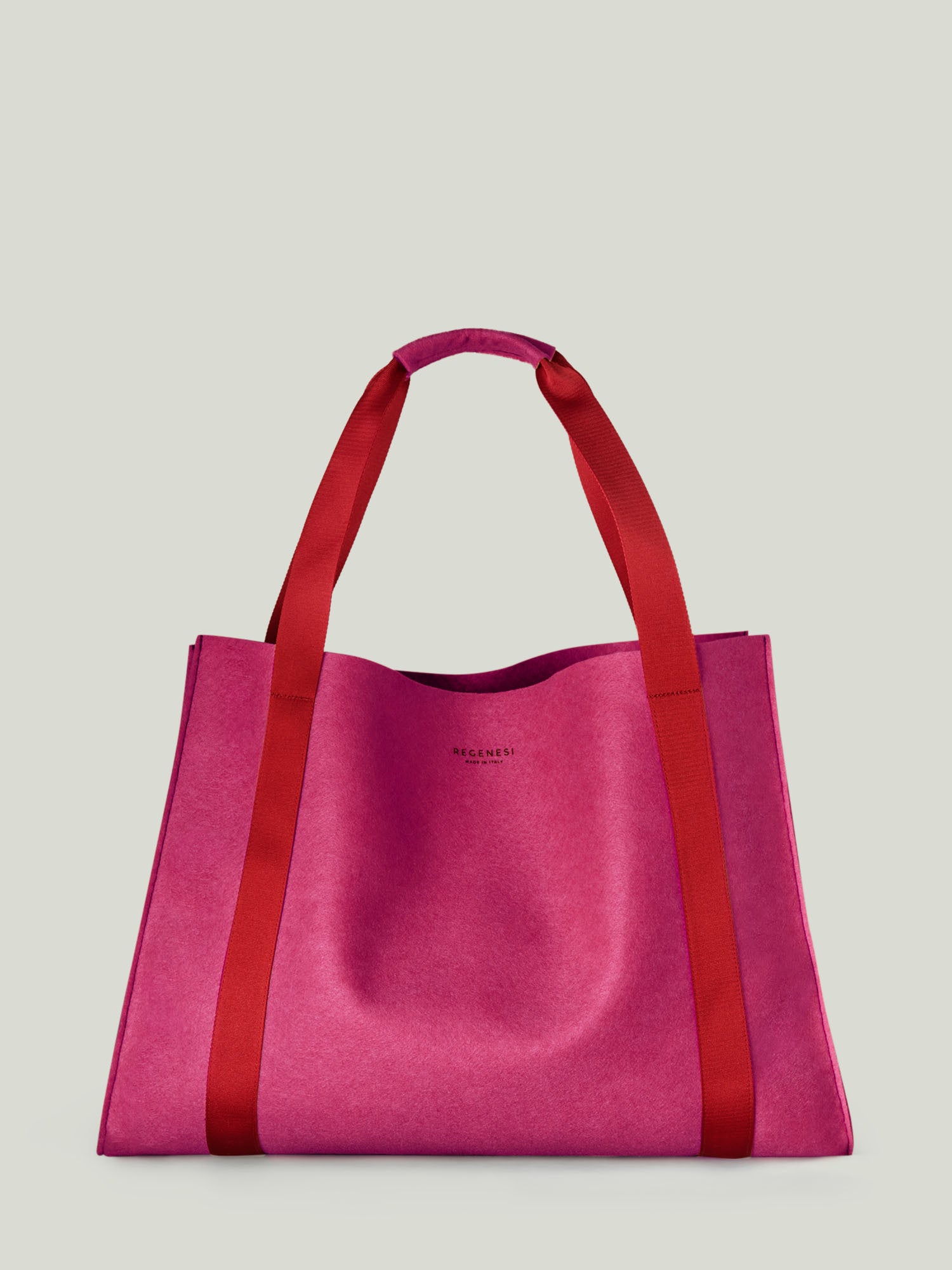 Maxi Shopping Bag in tessuto rigenerato Regenesi
